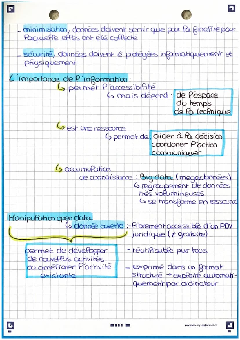Sciences de gestion chapitre 8 -> données et SI
donnée → chiffres et / ou Peltres coffectés
système d'information (SI)→ moyens Rumains, mate