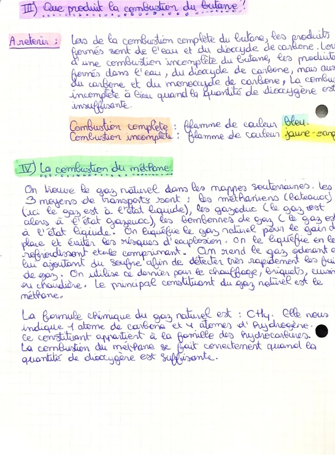 N°3
Fiche de révision: Physique Chimie: la combust?
1) Triangle du feu.
combustible
combustion
chaleur
(fee)
comburent
Bur
que
le feu come i