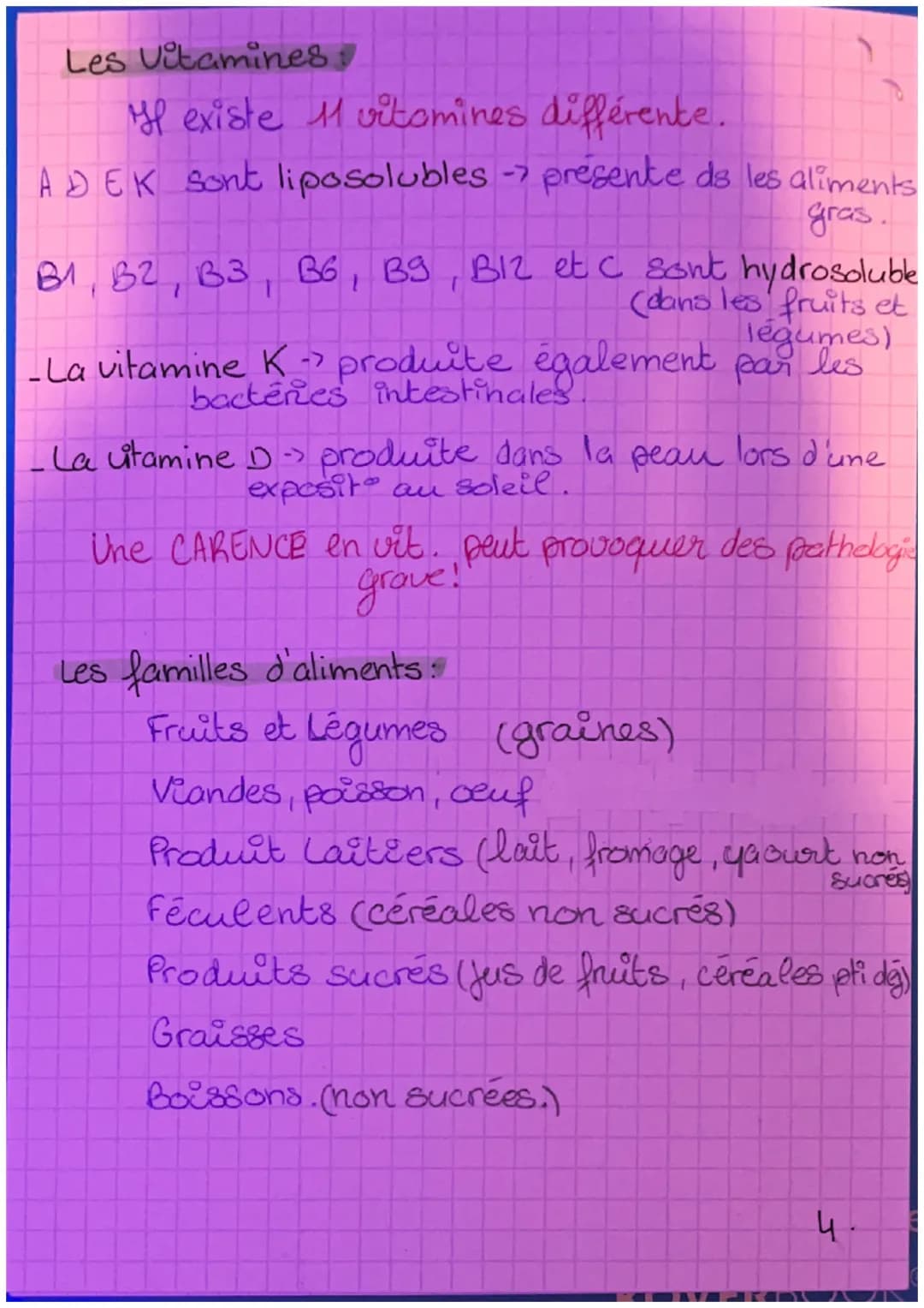 Biologie.
1- Aliments et Nutriments.
Aliments-> Substance qui fournit a l'être
humain les éléments
qui permettent de
fonctionner.
Nutriments