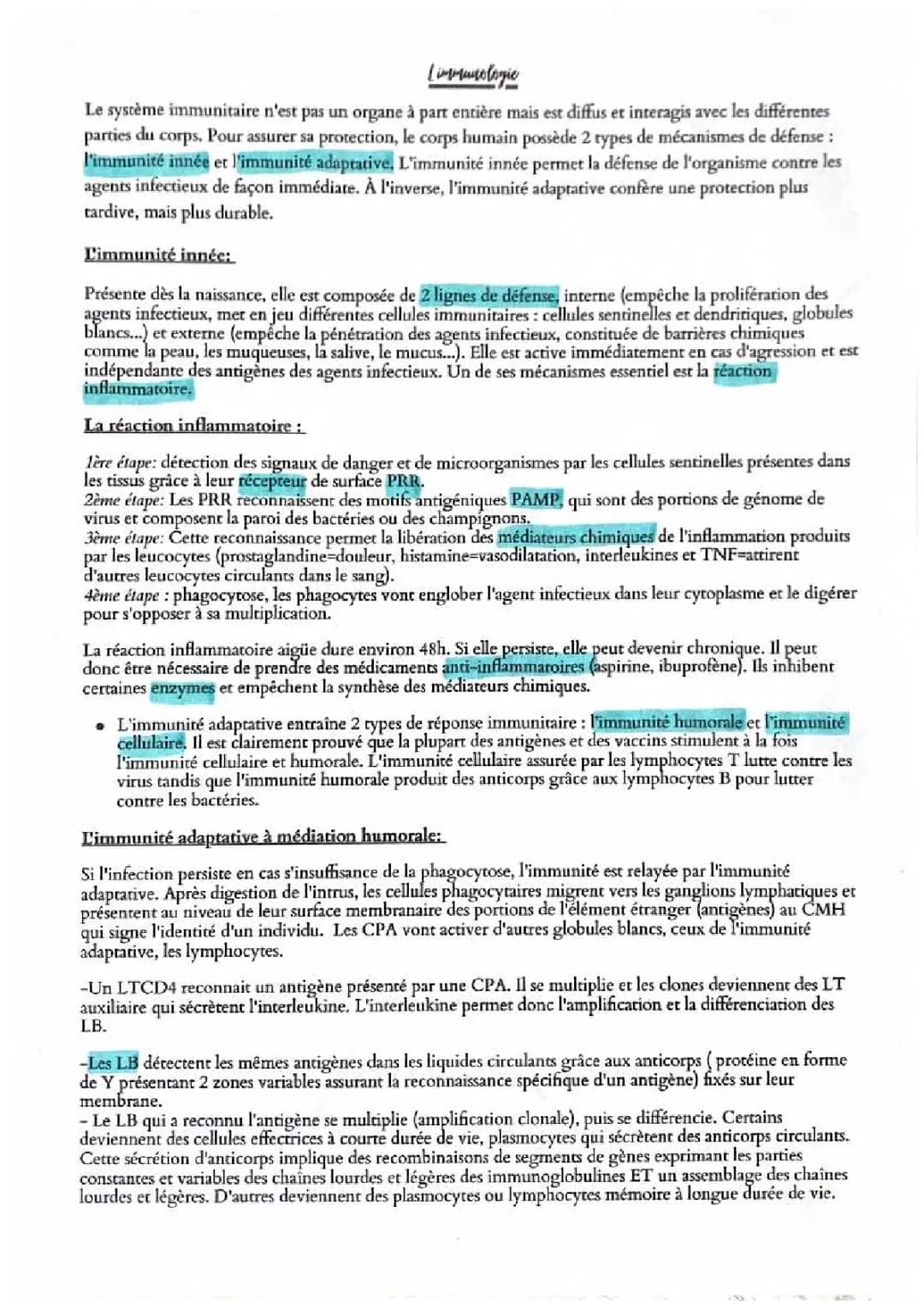 Immunologie