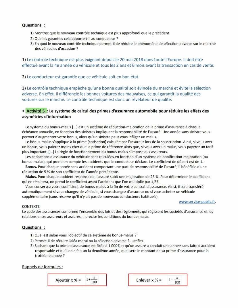 Chapitre 4 - Quelles sont les principales défaillances de marché ?
défaillance de marché (définition ) : on dit que le marché est défaillant