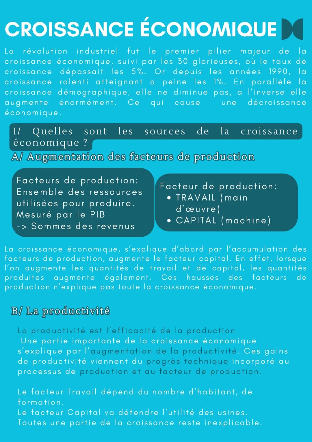 Croissance économique