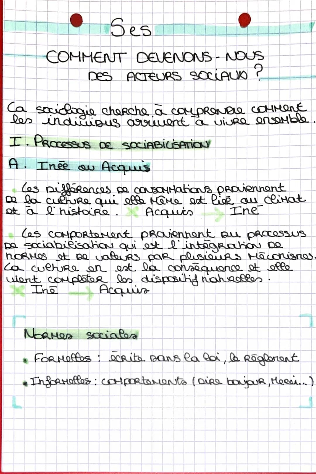 Comment devenir un acteur social : contrôle corrigé et quiz en PDF