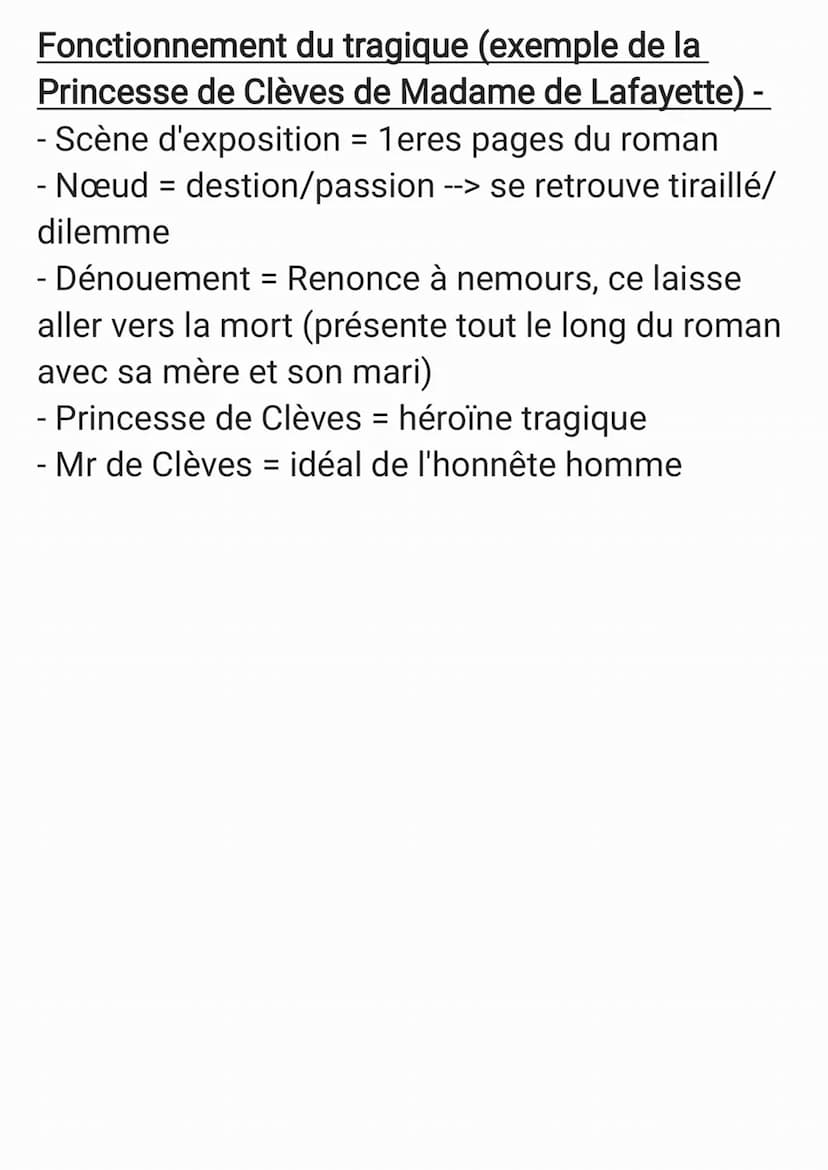 LE CLASSICISME :
Auteurs-
- Théâtre = Corneille, Racine, Molière
- Poème = La Fontaine
- Oraison funèbres = Bossuet
Madame de Lafayette, Boi