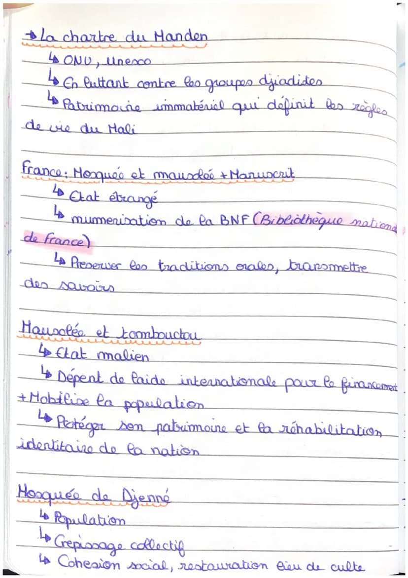 Theme 4: Identifier, protéger et valoriser le
patrimoine : Enjeu géopolitique
Introduction3
PRESERVER: mettre à l'abris, des objets de valeu