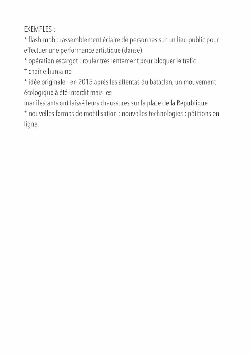 COMMENT EXPLIQUER L'ENGAGEMENT POLITIQUE DANS LES
SOCIÉTÉS DÉMOCRATIQUES ?
OA: COMPRENDRE QUE L'ENGAGEMENT POLITIQUE PREND DES
FORMES VARIÉE