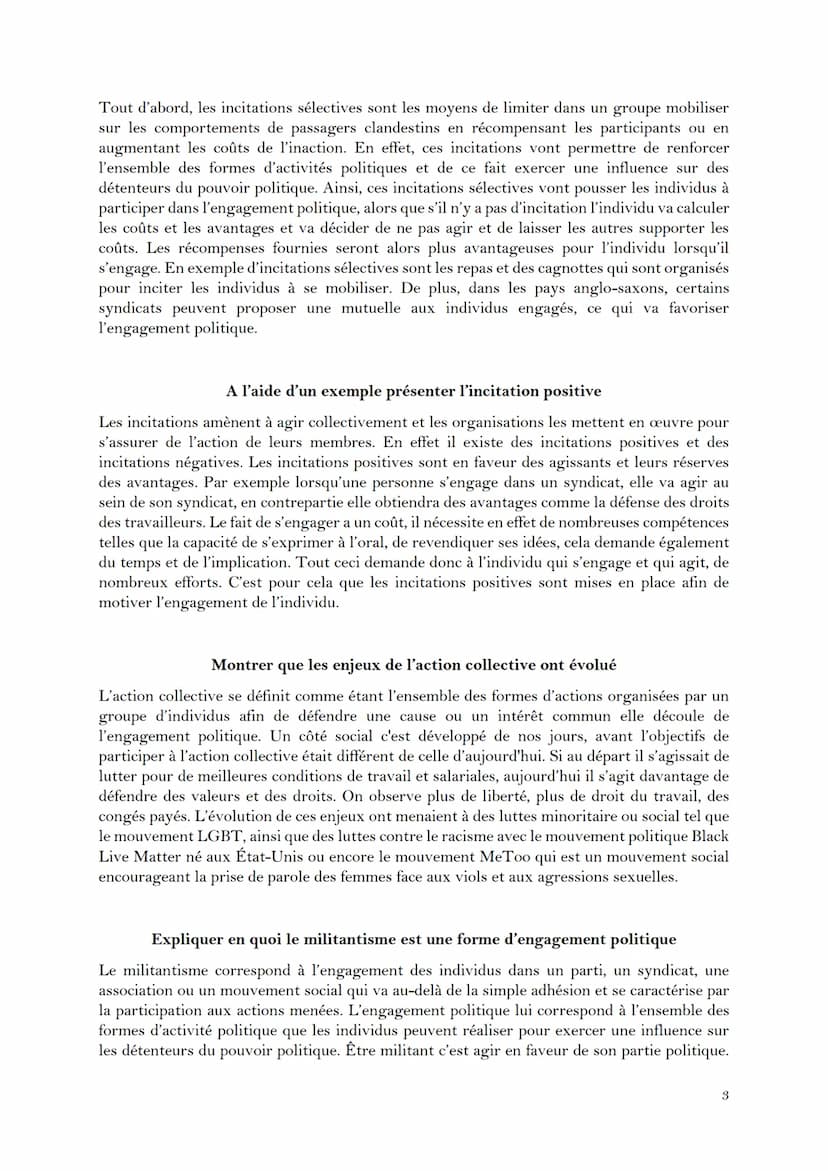 EC1- ENGAGEMENT PO
Montrer que l'engagement politique est influencé par l'âge
L'engagement politique c'est l'ensemble des formes d'activité 