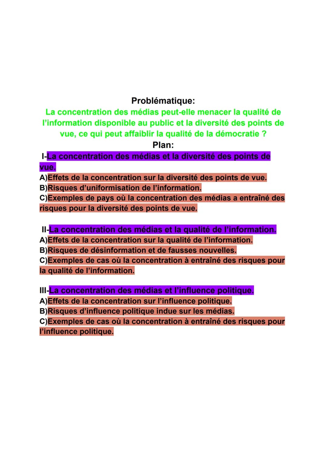 DOSSIER EMC
LES MÉDIAS ET LA
DÉMOCRATIE.
PEUT-ON CONCILIER
CONCENTRATION DES
MÉDIAS ET DÉMOCRATIE? -Introduction-
Qu'est-ce-que la concentra
