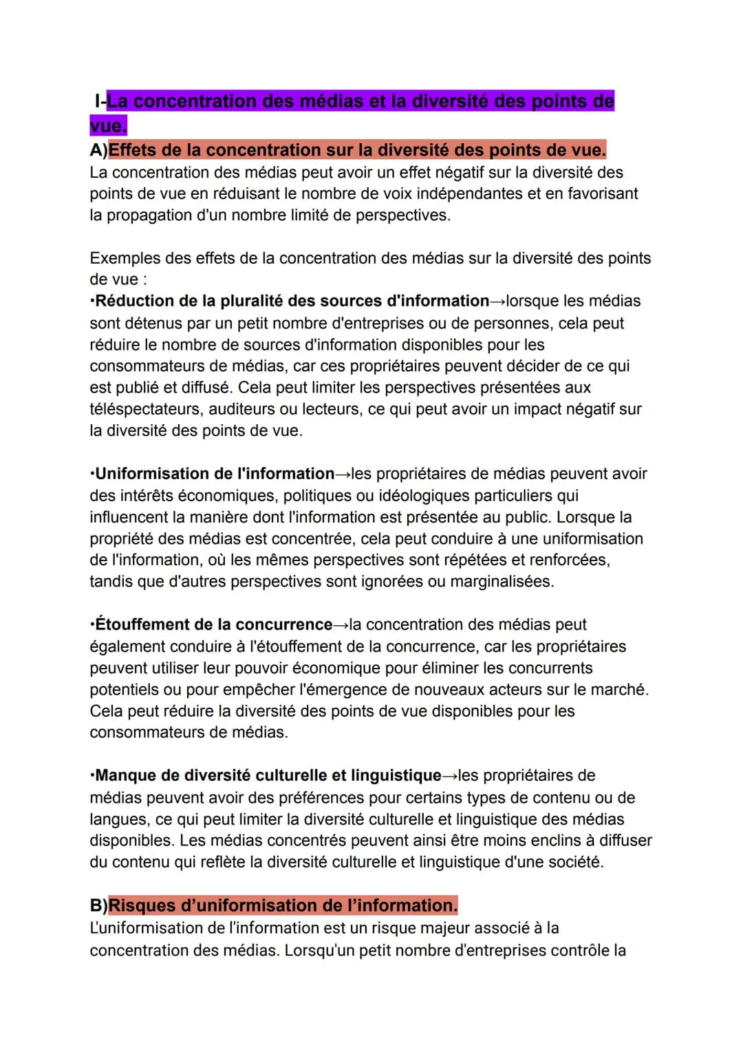 DOSSIER EMC
LES MÉDIAS ET LA
DÉMOCRATIE.
PEUT-ON CONCILIER
CONCENTRATION DES
MÉDIAS ET DÉMOCRATIE? -Introduction-
Qu'est-ce-que la concentra