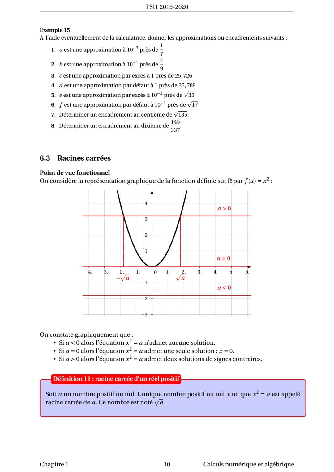 --- OCR Start ---
TSI1 2019-2020
2. Les égalités suivantes (qui sont vraies) traduisent-elles une division euclidienne? Si oui,
laquelle ou 
