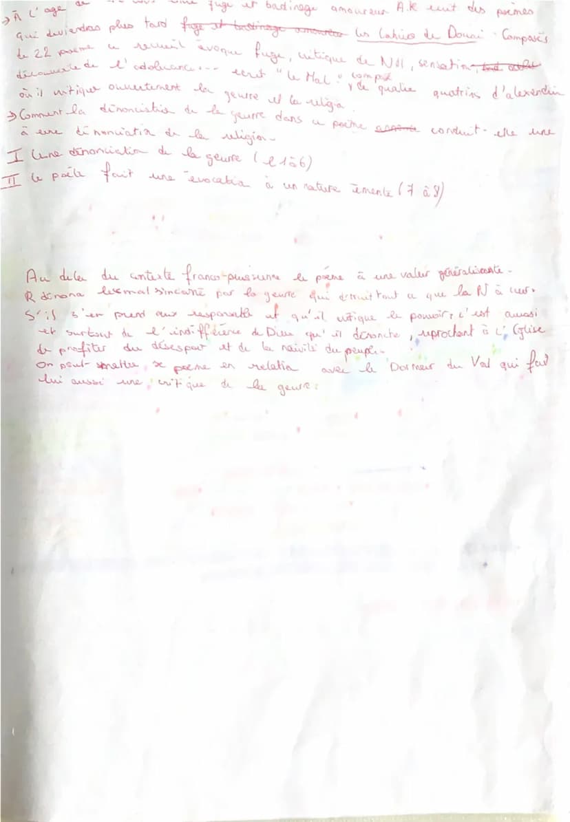 Comment le poèle definis t-il le bonheur
qu'il recherche ?
aspect autobiographie
car
2 quatrin alevendrin -> poeme breves
le poète parle
•pl