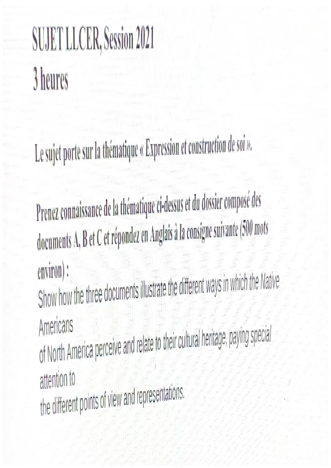 Document A
10
E
Thomas Moore before and after his entrance into the Regina Indian Residential School in
Saskatchewan (Canada) in 1874.
Libra