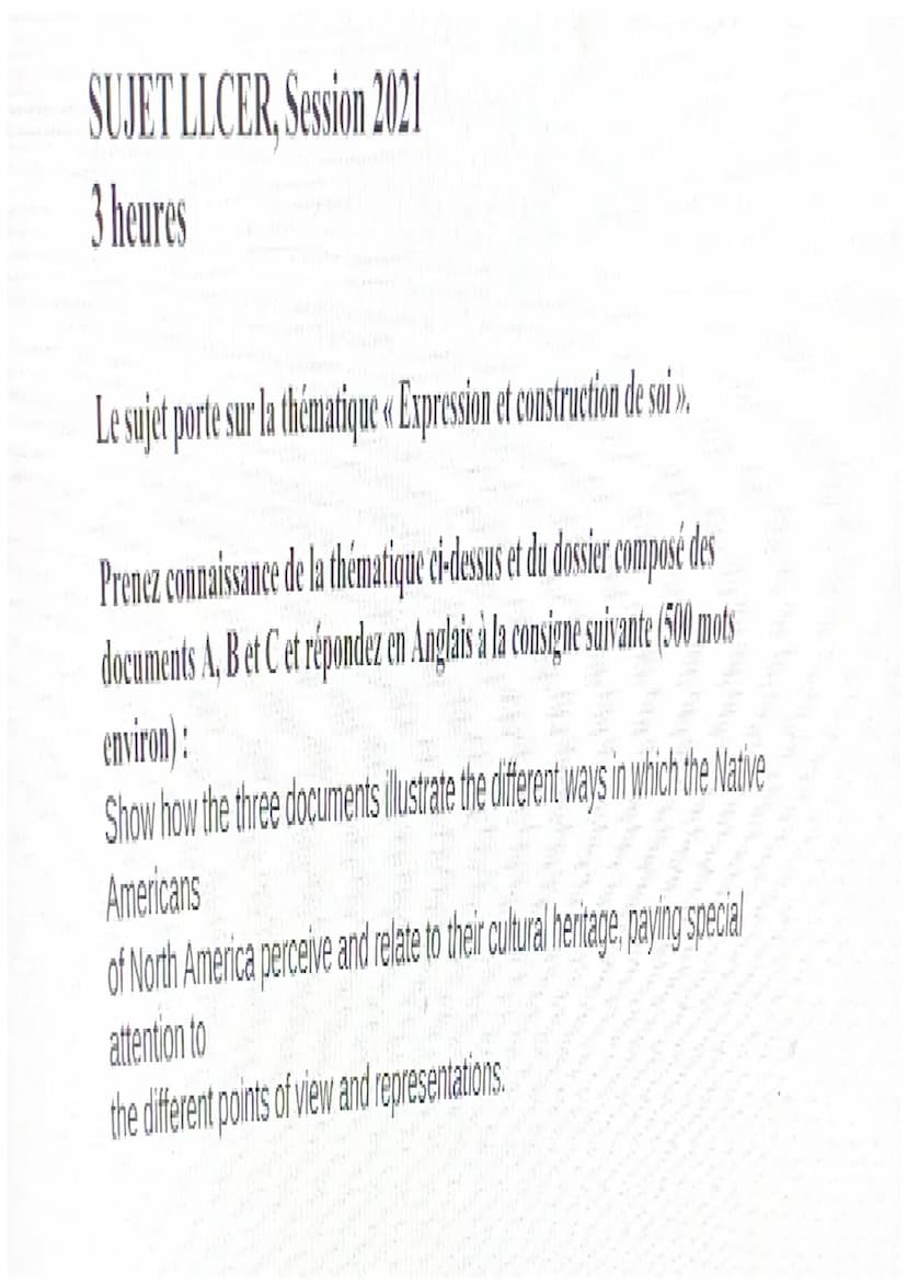 Document A
10
E
Thomas Moore before and after his entrance into the Regina Indian Residential School in
Saskatchewan (Canada) in 1874.
Libra