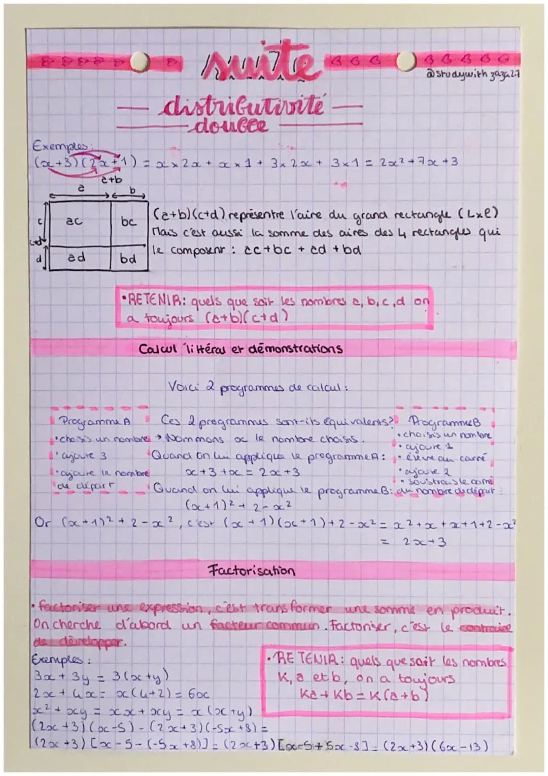 calcul
Vittéral
Rappels de 5e
•Une expression littéral est une expression dans lequel apparaissent
une ou plusieurs lettres.
•On supprime
si