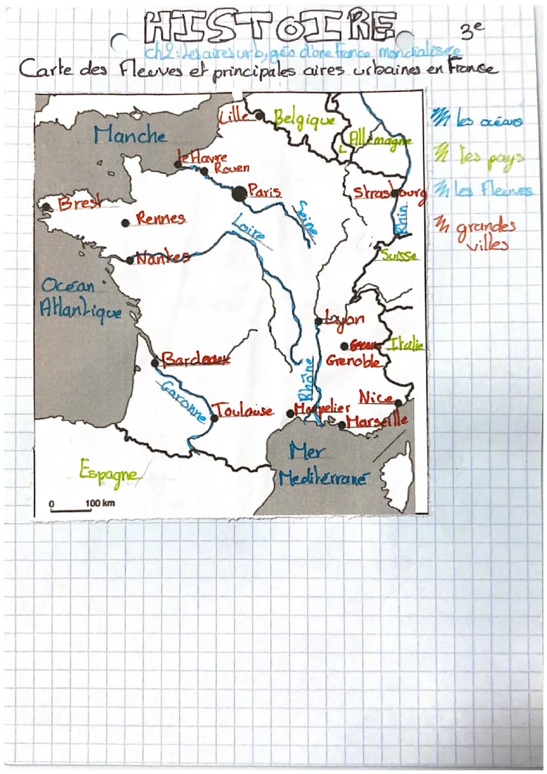 Les aires urbaines    