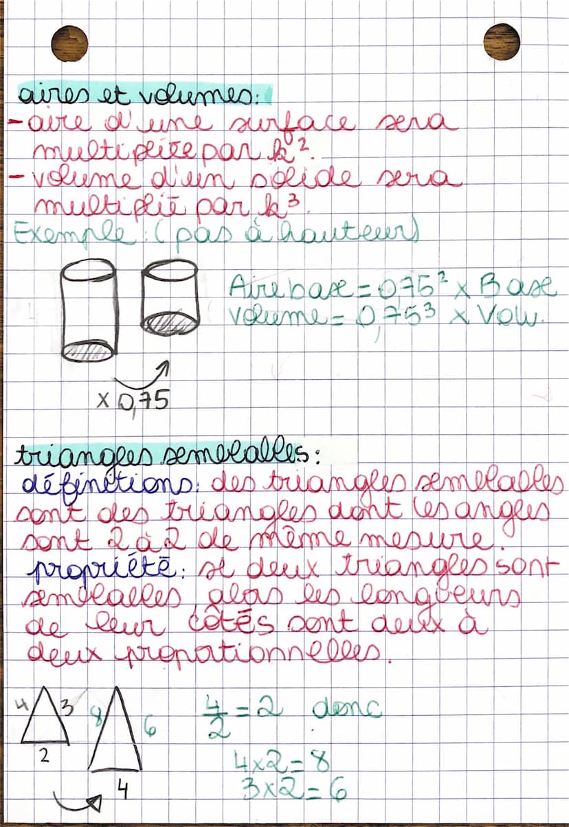 MATHS:
agrandissement /réduction:
Si b | 1 = agrandissement
si b 1 = reduction
si k = 1 = reproduction
0
Gen
Dans une réduction ou un ag
de 