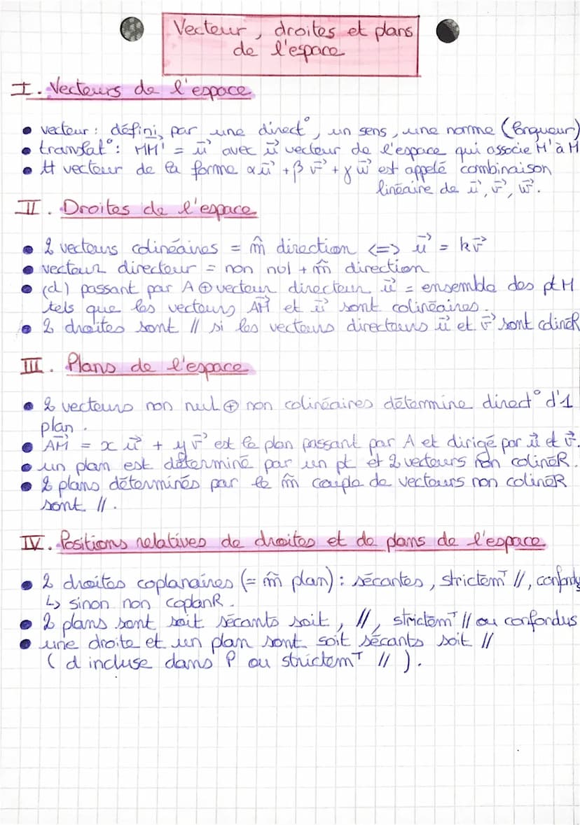 I Produit scalaine de deux vecteurs
• ū². ✓²³ = || ² || x || w³|| x cos (~; w²³)
F² = 0 -> vectons orthogonaux -
idd. remarquable : pareil
|