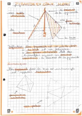 Know pyramide et cône thumbnail