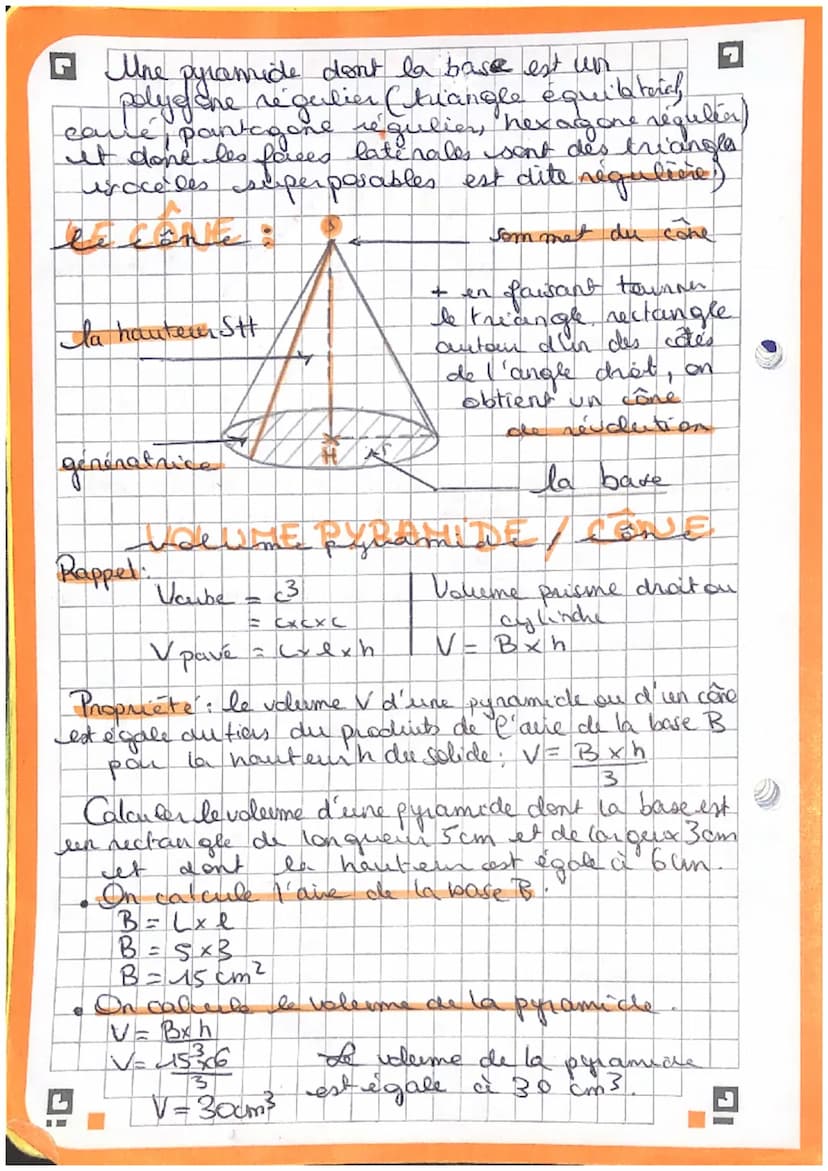 r
ру
PYRAMIDE ET CONe maths
une avite
latérale
la
hauteu
Um
A
7
perspective
cavalie
N
**
un pation
le sommes
de la pyrcemide
une
face
B
Défi