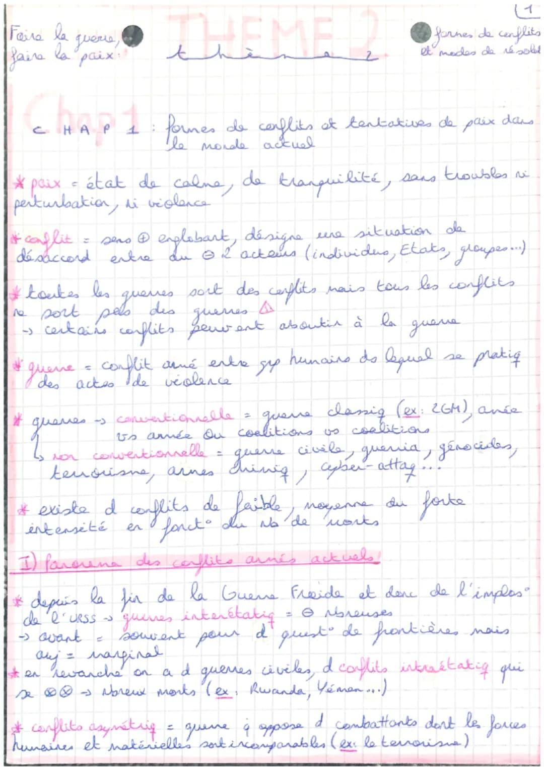 Faire la guerre,
faire
диета,
paix.
hap 1.
CHAP
* toutes les
ve sort pels
THEME
*
* paix - état de calme, de tranquilité, sans troubles re
p
