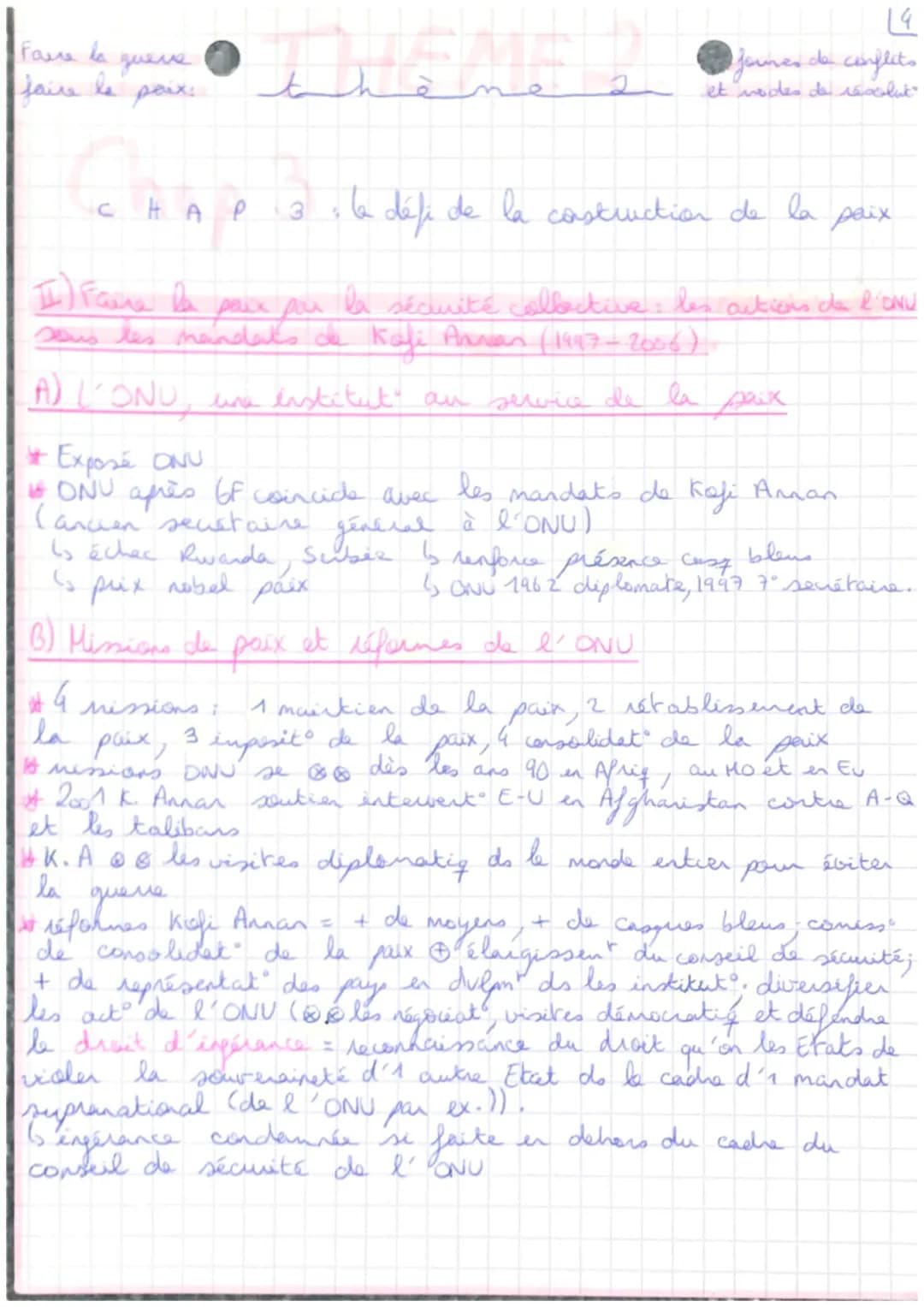 Faire la guerre,
faire
диета,
paix.
hap 1.
CHAP
* toutes les
ve sort pels
THEME
*
* paix - état de calme, de tranquilité, sans troubles re
p
