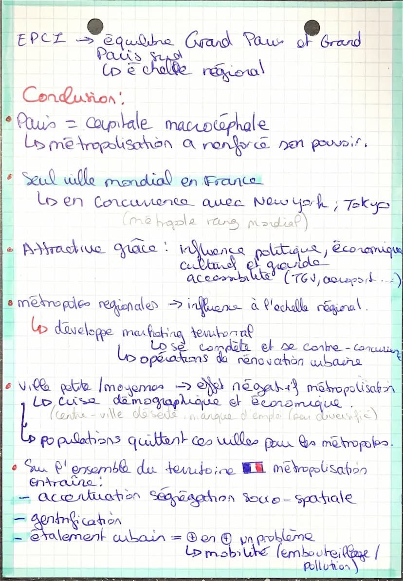 chap 2
metropolisation en France
• Aujourd'hui 85% des français vivent en viffe
•mouvement de population vers les aires urbaines
Contmine
0
