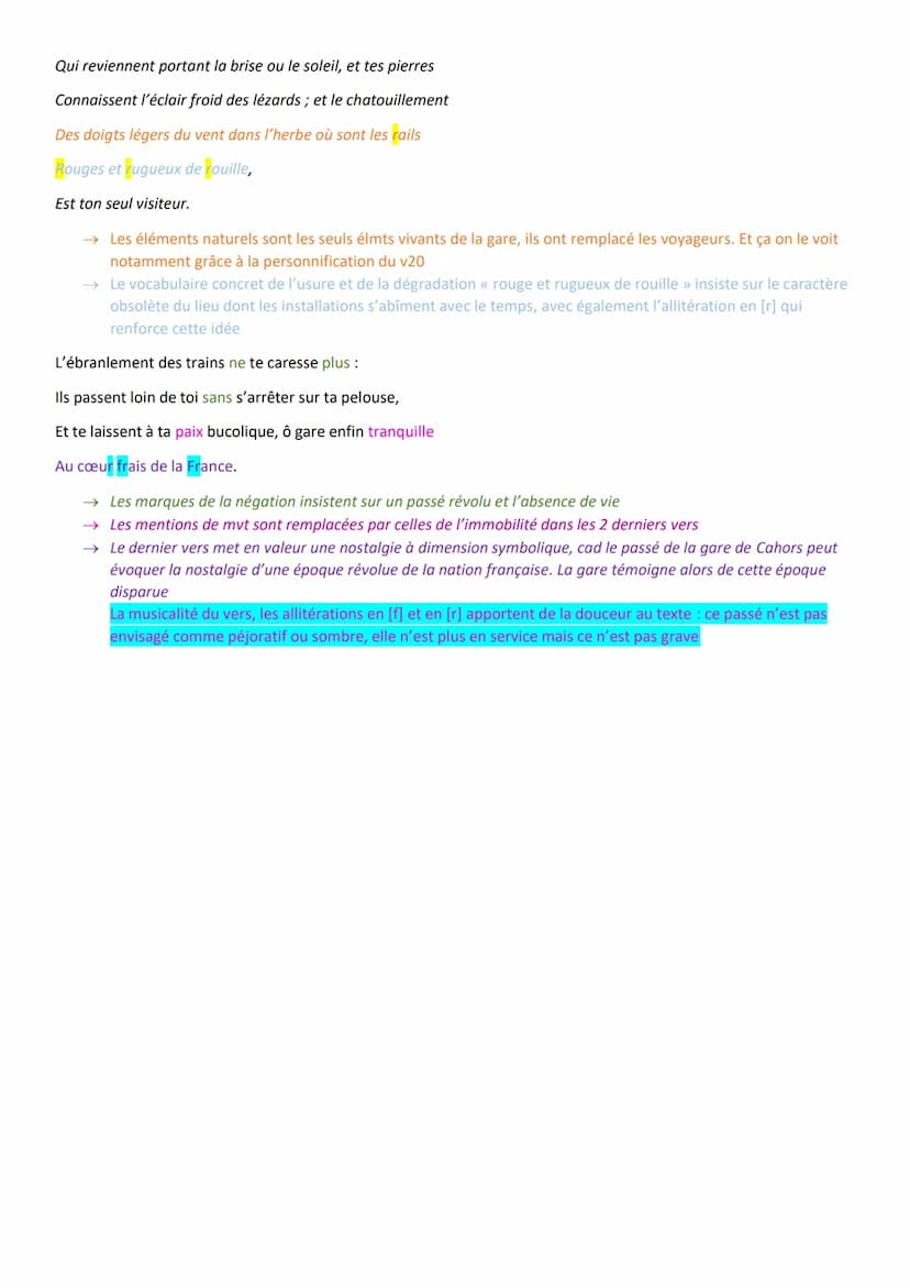 Voyageuse ! ô cosmopolite! à présent
Désaffectée, rangée, retirée des affaires.
→ Interpellation directe, présence du ô vocatif qui sacralis
