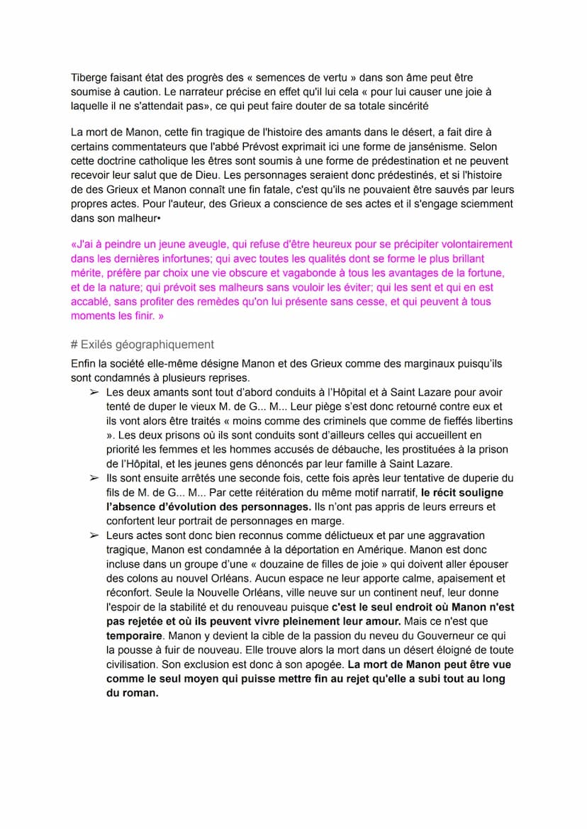 FICHE LECTURE MANON LESCAUT
INTRODUCTION
AMORCE
La fin du règne de Louis XVI (1643-1715) est caractérisée par un profond sentiment
de décade