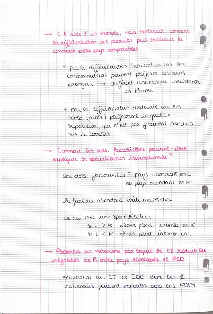 ECA
CHAP 2
1
industries anciennes.
(textile)
1
Prisenter deux arguments justifiant le protectionnisme
* le P peut être utilise pour protéger