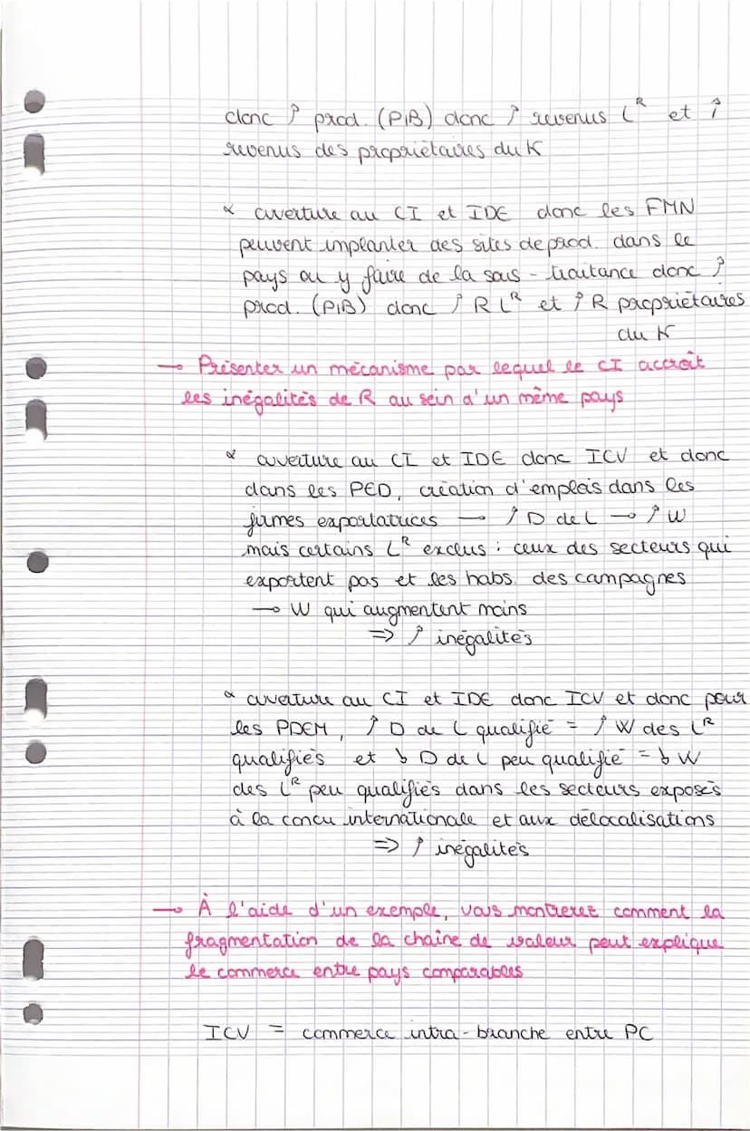 ECA
CHAP 2
1
industries anciennes.
(textile)
1
Prisenter deux arguments justifiant le protectionnisme
* le P peut être utilise pour protéger