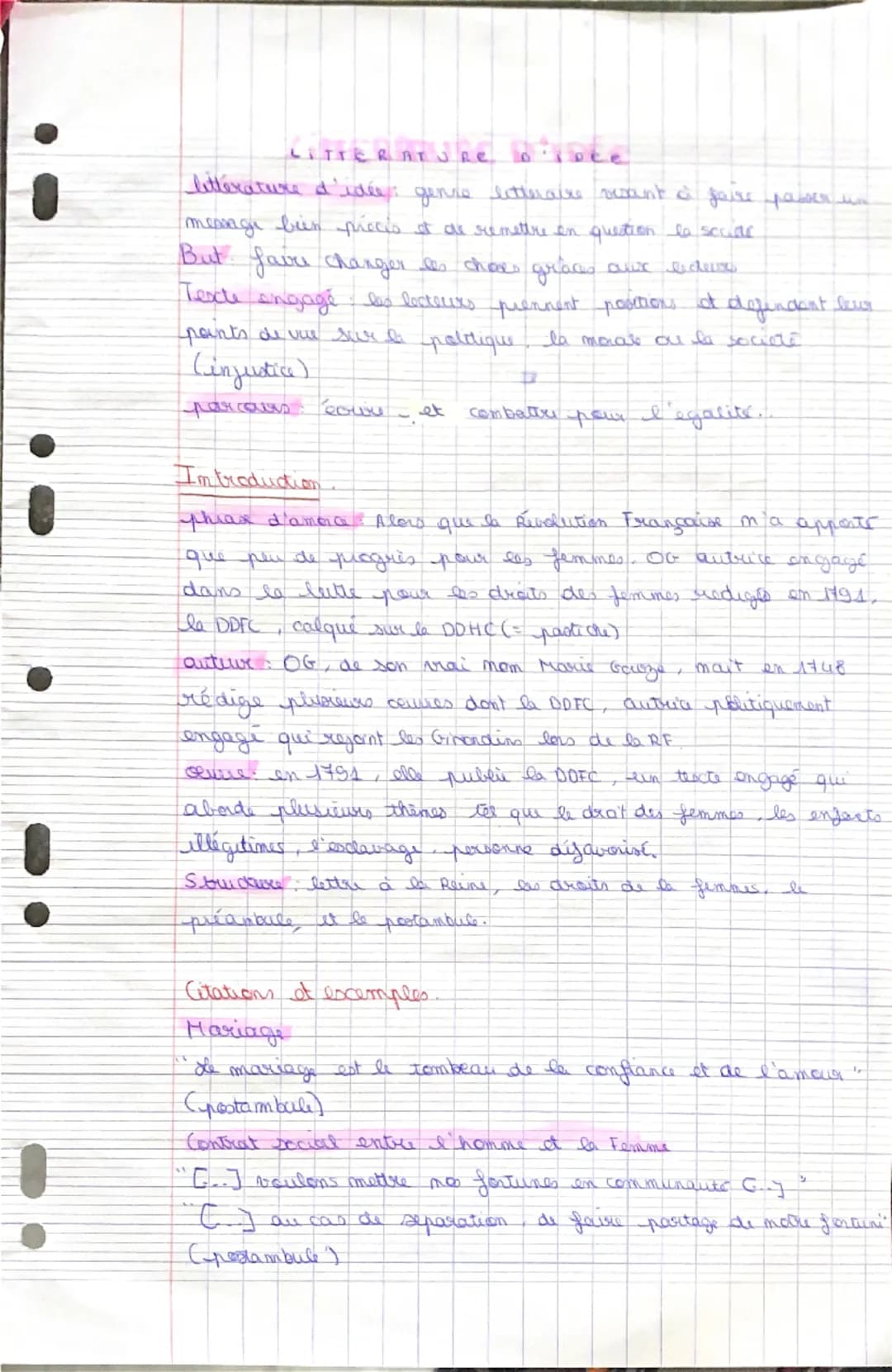 LITTERATURE o'joce
litterature d'idée: genne litteraire visant à faire passer u
message bien precis et de remettre en question la secar
But 