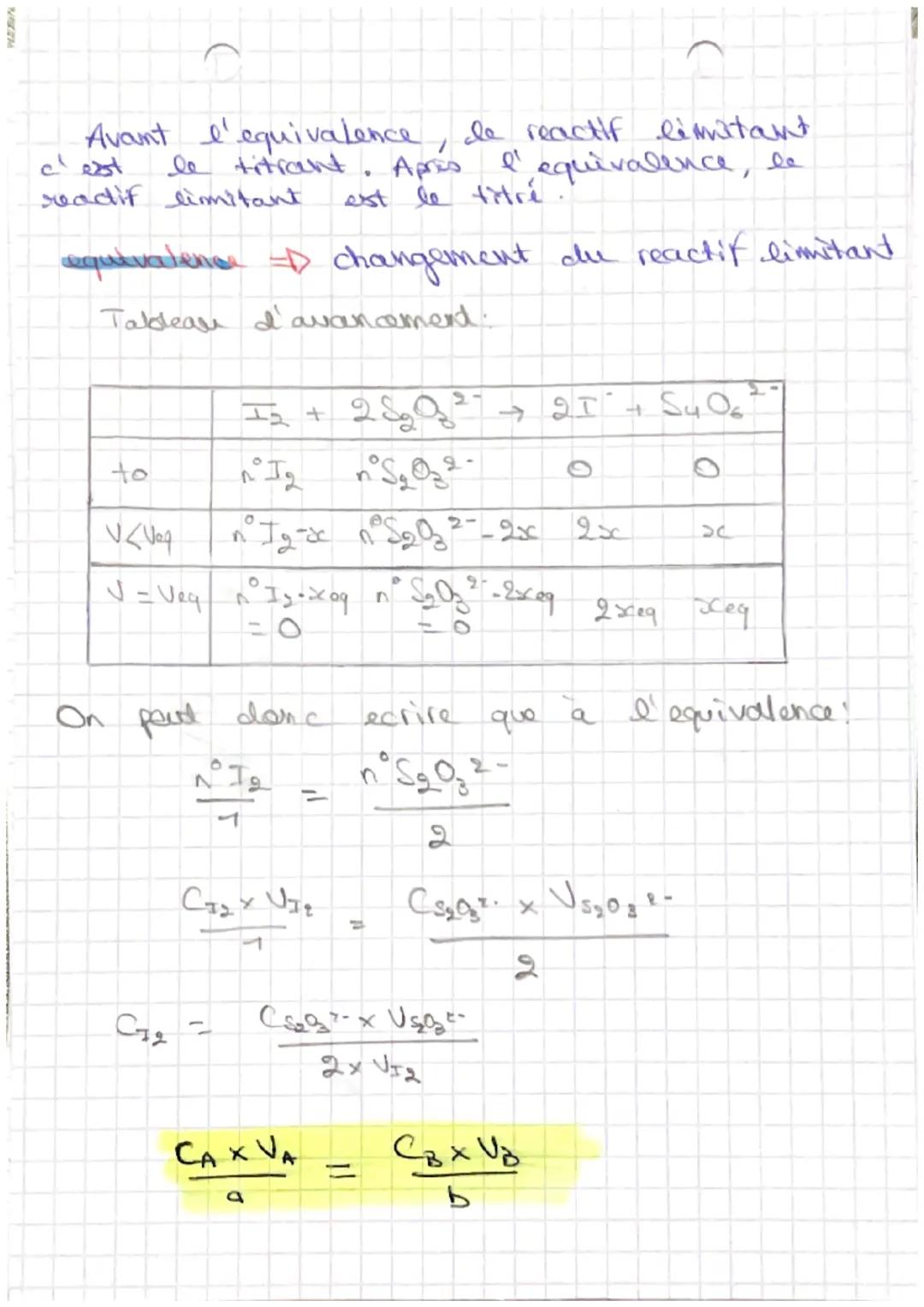 P-C: Titrage colorimetrique

permet de determiner la concentration d'une
espece chimique dans. un solution

swadit tith's reactif dont en de