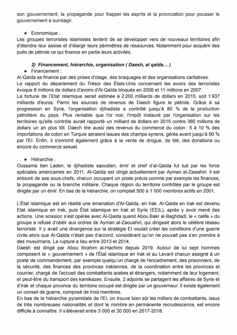 2nde Corail, 18/02/2021
Introduction :
Le terrorisme islamiste Le terrorisme se définit comme l'emploi de la terreur à des fins politiques, 