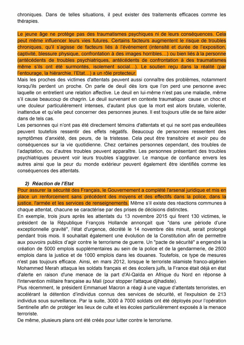 2nde Corail, 18/02/2021
Introduction :
Le terrorisme islamiste Le terrorisme se définit comme l'emploi de la terreur à des fins politiques, 