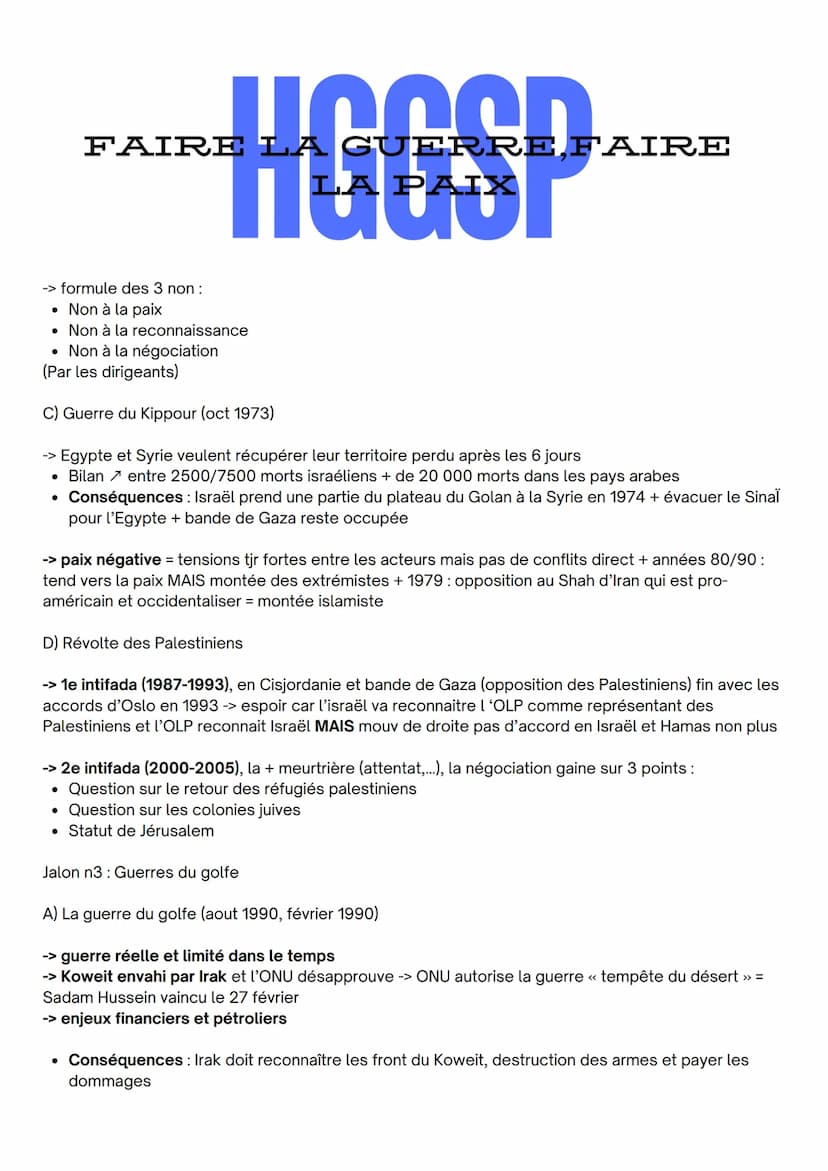 WOOOD AIRE
Hutor
FAIRE LA GUERRE FAIRE
PAIX
Introduction: Introduction: Les différentes formes de conflits et les
tentatives de paix dans le
