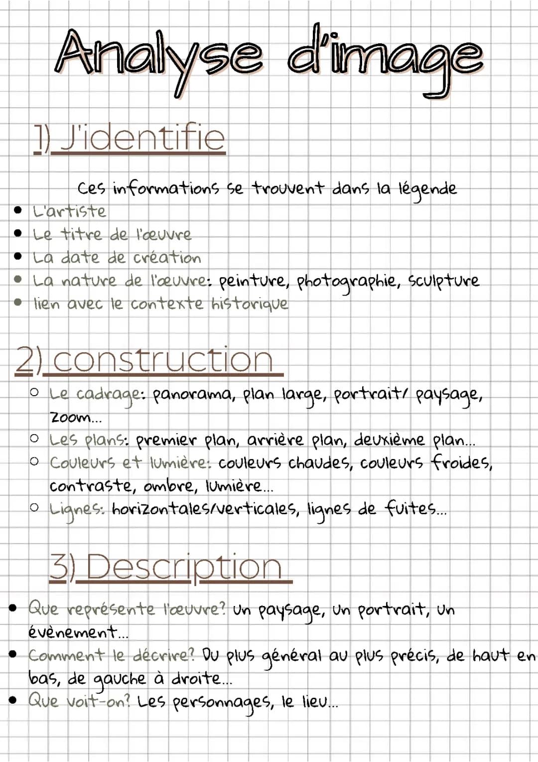 Analyse d'Image Brevet PDF: Exemples et Exercices Corrigés