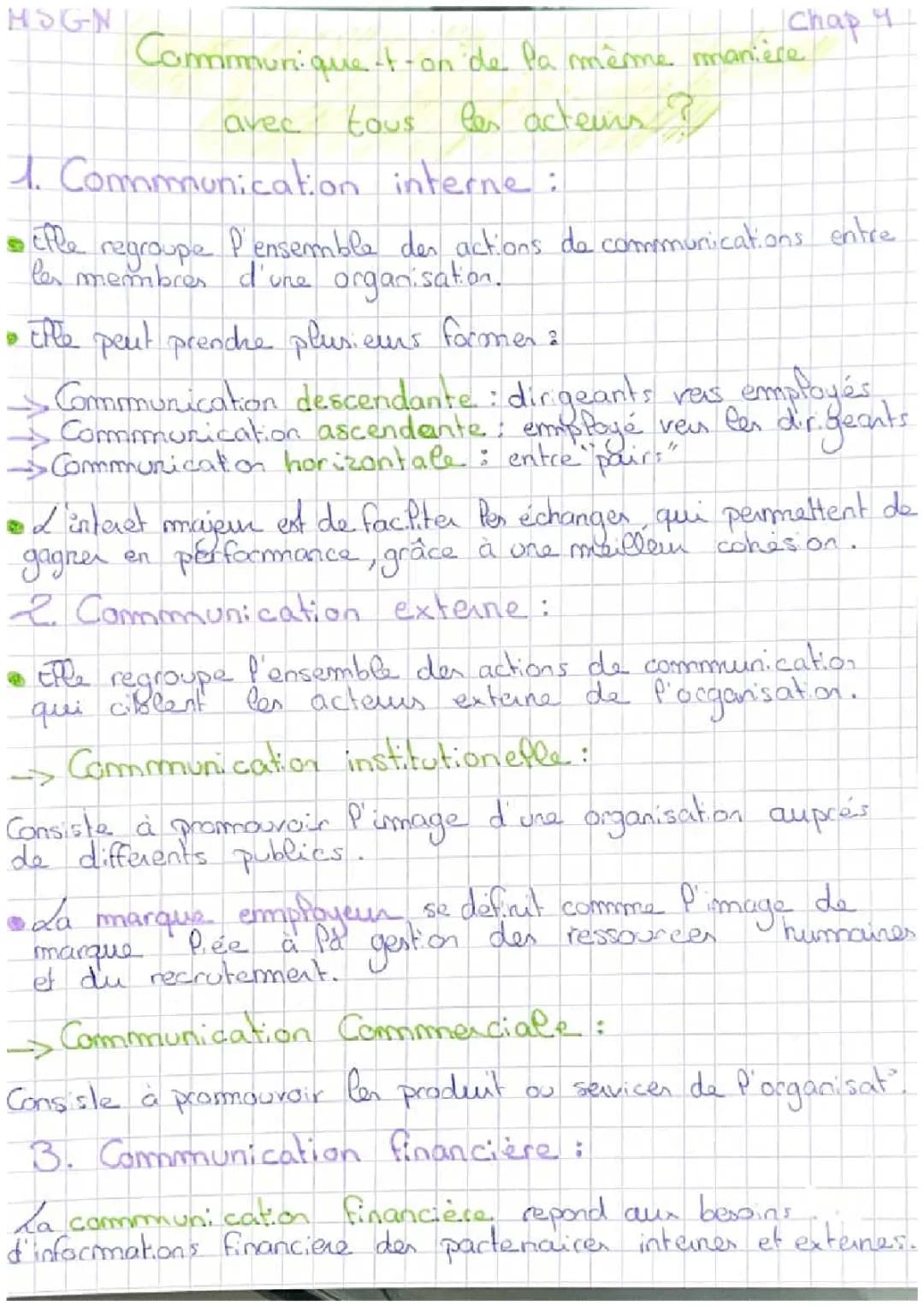 Communiqué-t-on de la même manière avec tous les acteurs 