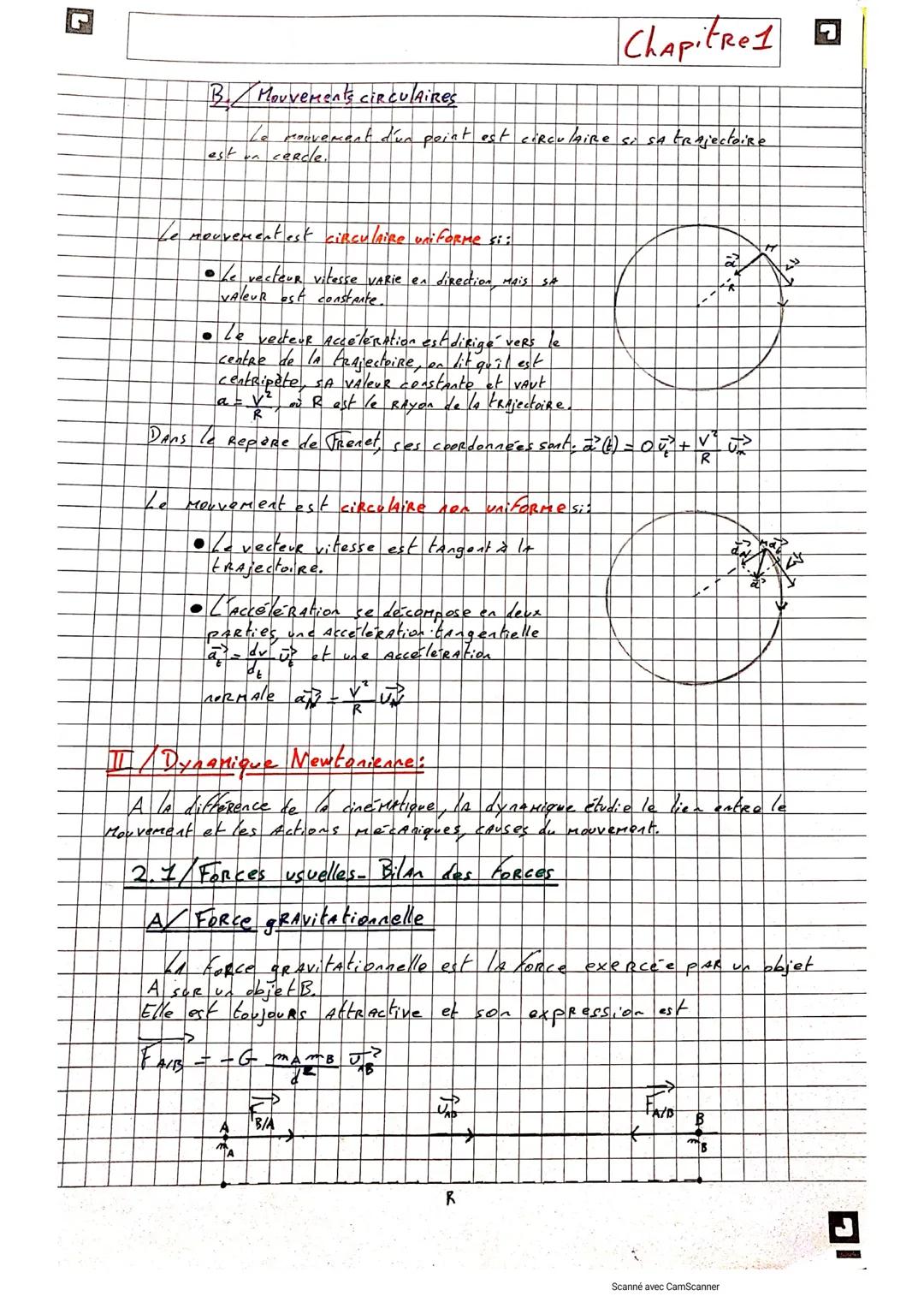 고
Chapitre 1

Thème 1: Mouvement et interactions

Chapitre 1: Cinématique et dynamique Newtonienne

I/ Comment décrire un Mouvement?

L'étud