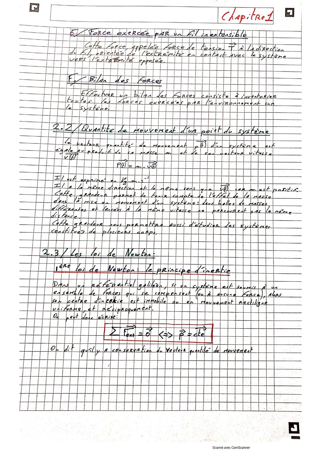 고
Chapitre 1

Thème 1: Mouvement et interactions

Chapitre 1: Cinématique et dynamique Newtonienne

I/ Comment décrire un Mouvement?

L'étud