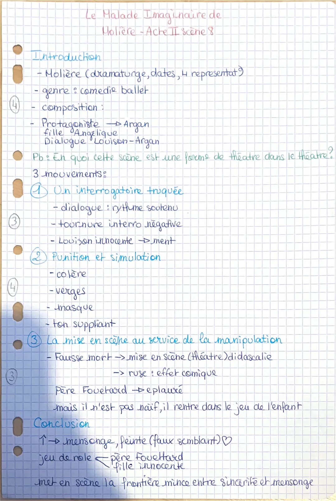 Le Malade imaginaire Acte 2 Scène 8 Analyse et Texte PDF