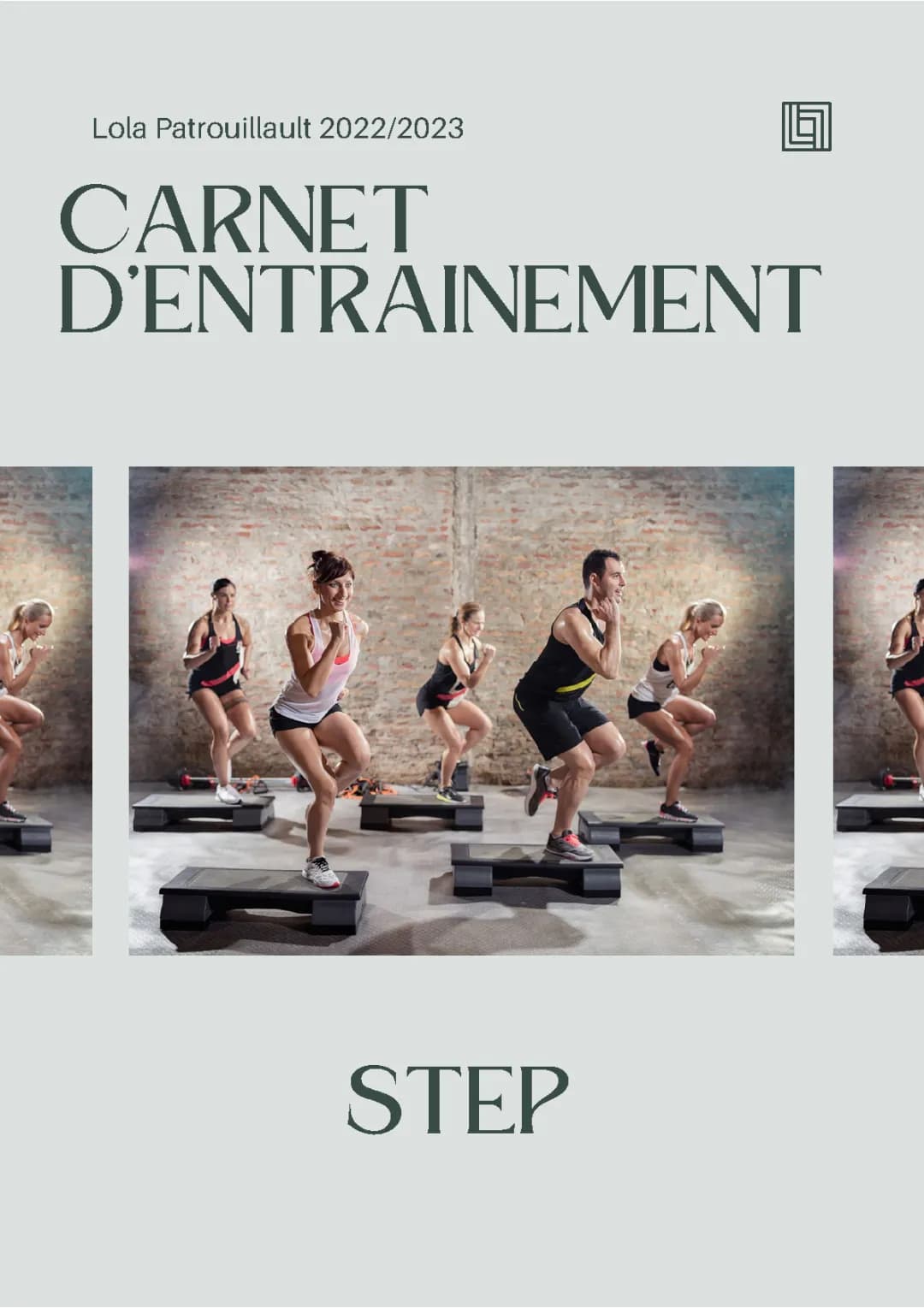 Carnet d’entraînement 