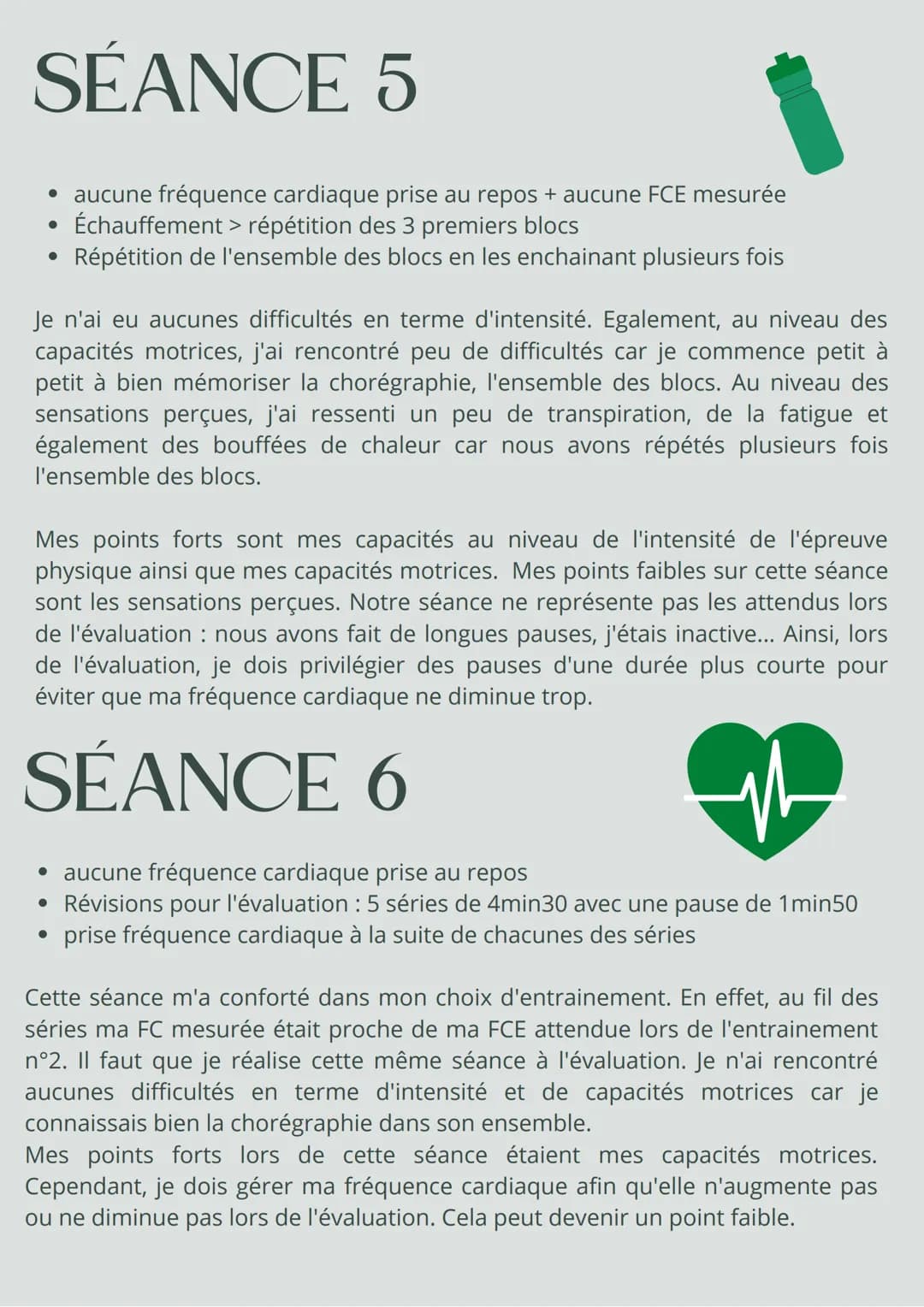 Lola Patrouillault 2022/2023
CARNET
D'ENTRAINEMENT
STEP RENSEIGNEMENTS
compétences attendues au BAC de step niveau 4
• Pour produire et iden