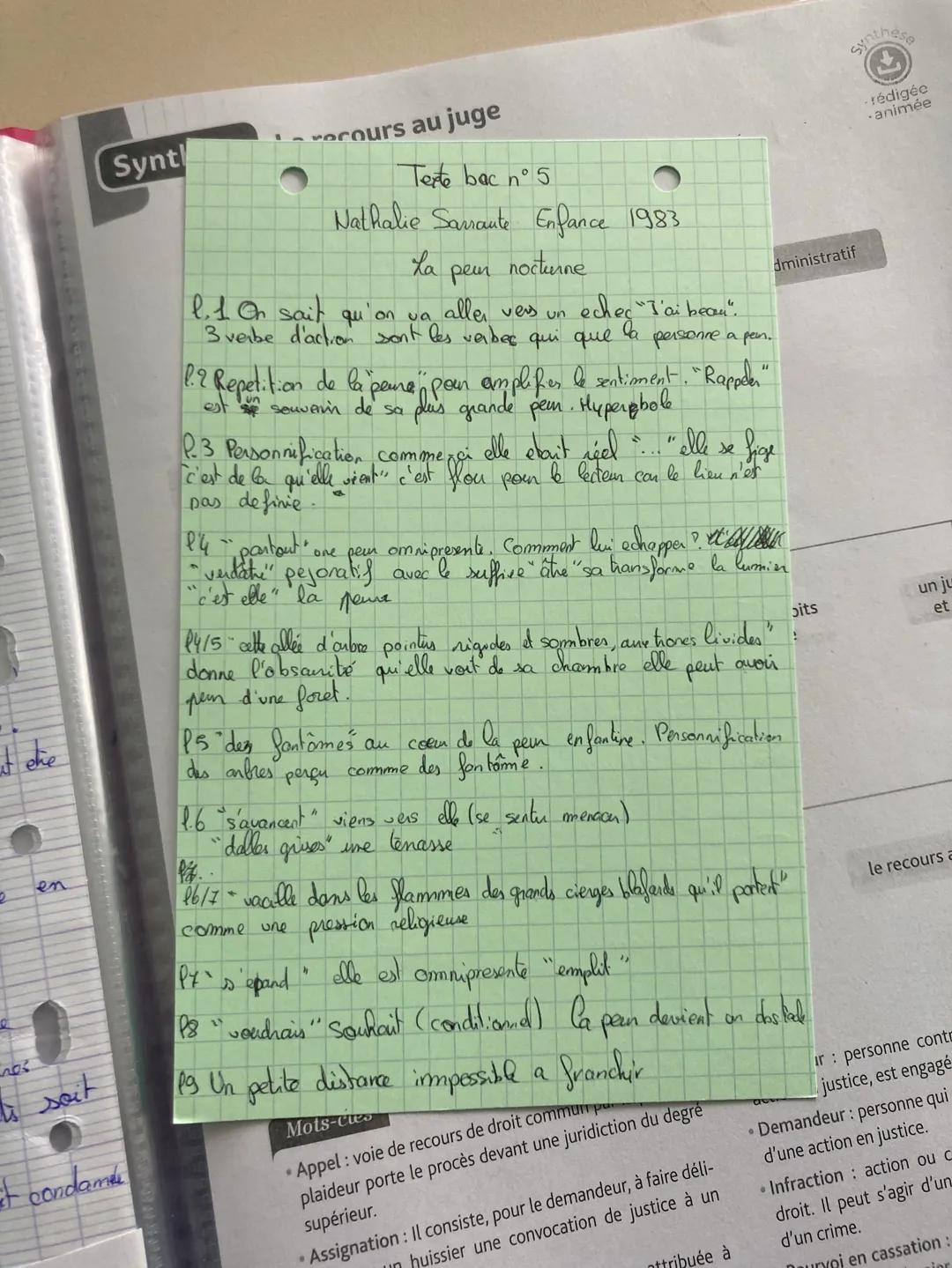 L'Enfance de Nathalie Sarraute: Extraits, Résumés et Personnages comme Kolia et Vera