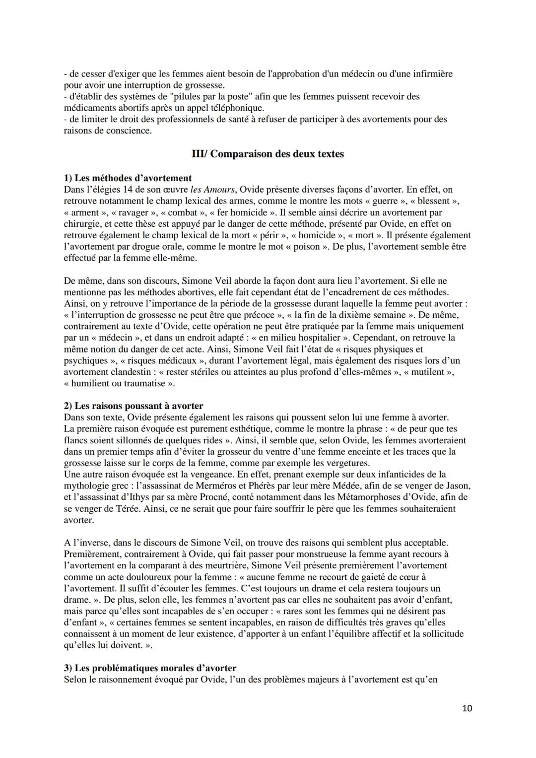 Portfolio 2 : L'avortement
Texte Latin : Ovide, Les Amours, livre II, élégie 14
Texte:
Quid iuuat inmunes belli cessare puellas,
nec fera pe
