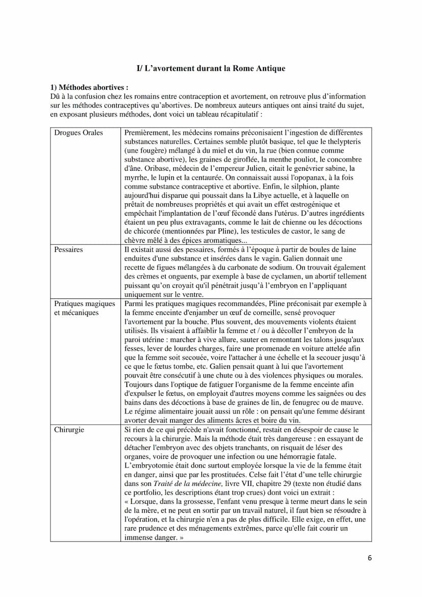 Portfolio 2 : L'avortement
Texte Latin : Ovide, Les Amours, livre II, élégie 14
Texte:
Quid iuuat inmunes belli cessare puellas,
nec fera pe