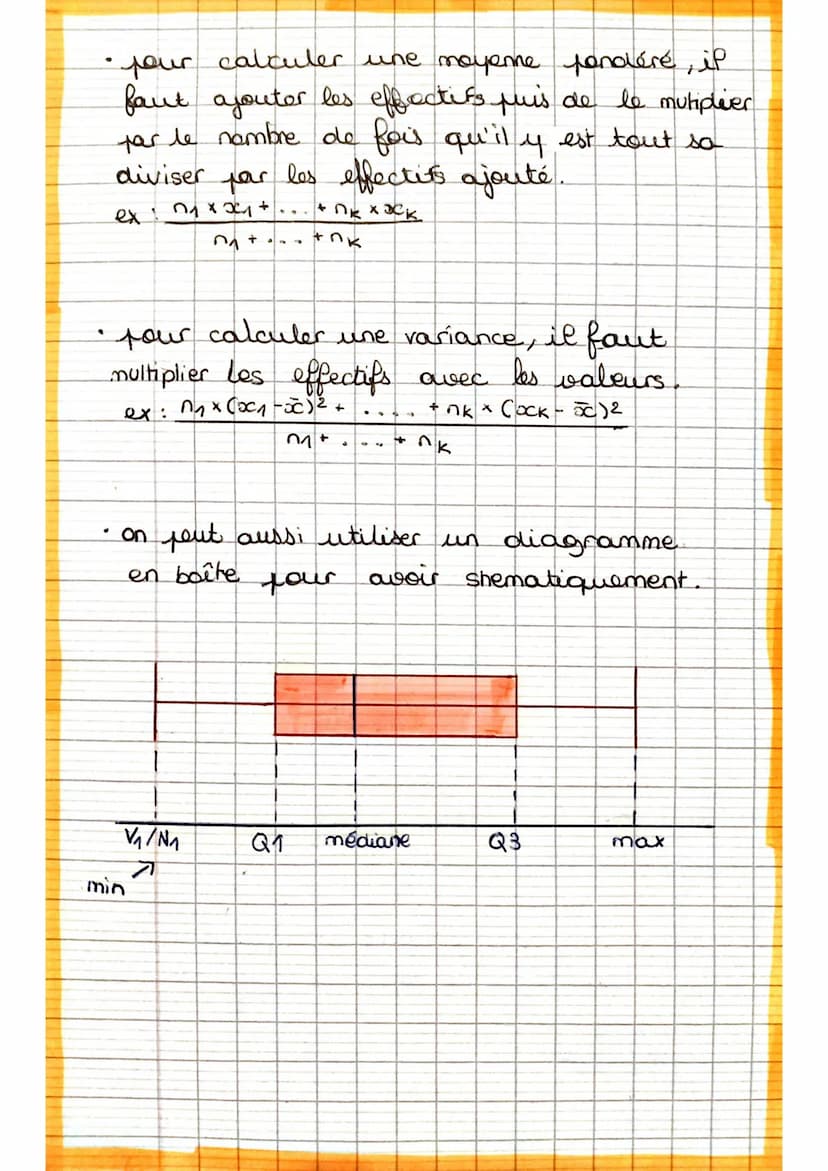 Chapitre 4
Statistique descriptives
- your calculer une moyenne, il faut ajouter
toutes les valeurs et les diviser
far
le
nombre de valeurs.