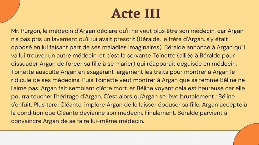 Le malade
imaginaire Molière
RAJALATHAN ABISHIGA 1F
TEXTE INTÉGRAL
et DOSSIER
CLASSICOLYCÉE
Le Malade
imaginaire
Molière
EUVRE
Nouveau
BAC
C