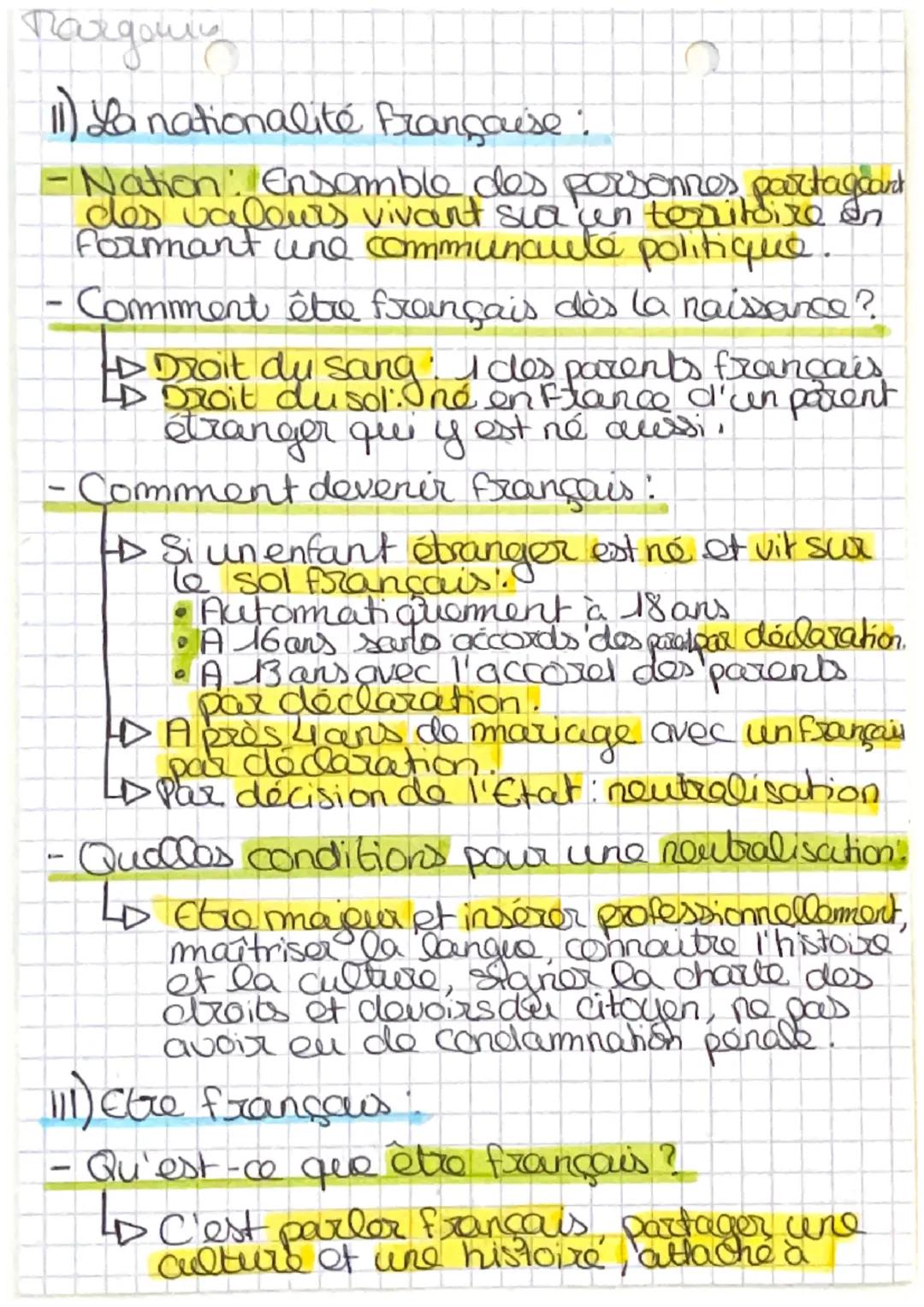 # RÉPUBLIQUE/CITOYENNETÉ

1) La citoyenneté européenne :

- Quel texte a créée la citoyenneté de l'UE?

Le traité de Noastricht (1992)

- Qu