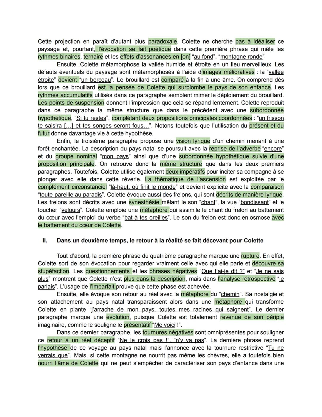 Introduction: "Une enfant très aimée, entre des parents pas riches, et qui vivait à la
campagne parmi des arbres et des livres". Voici comme