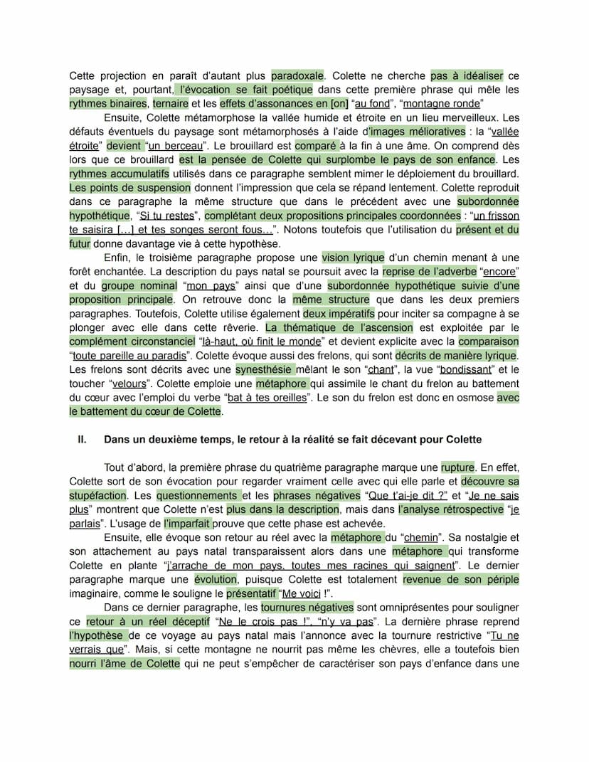 Introduction: "Une enfant très aimée, entre des parents pas riches, et qui vivait à la
campagne parmi des arbres et des livres". Voici comme